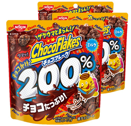 日清シスコ チョコフレーク チョコかけ200％ 35g × 3袋